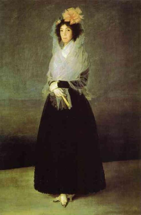 Francisco Jose de Goya The Countess of Carpio, Marquesa de la Solana. Germany oil painting art
